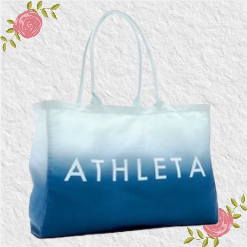 NWOT Athleta Large Fabric Tote Bag